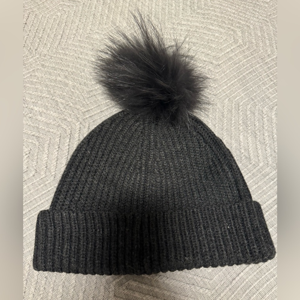Marc Jacobs Ribbed Pom Pom beanie